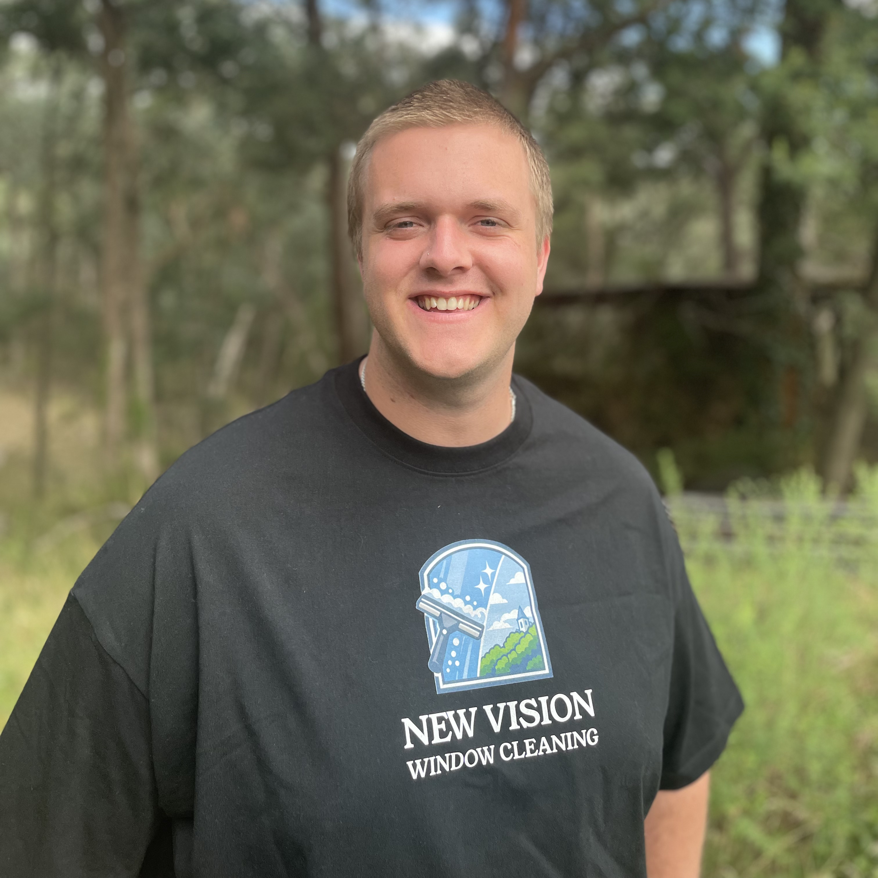 Jarvis, owner of New Vision Window Cleaning